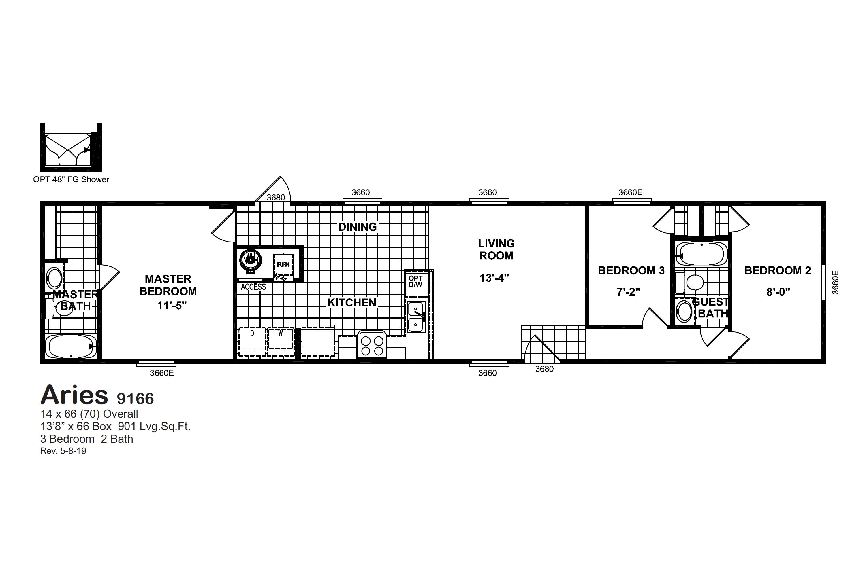 Aries 9166 Floorplan
