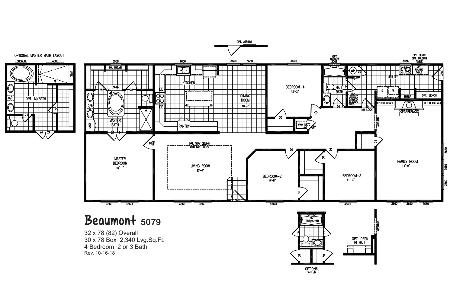 Beaumont 5079 Floorplan