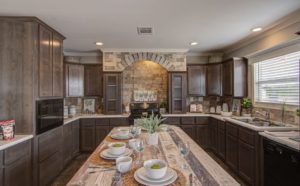 Custom manufactured home kitchen Beaumont