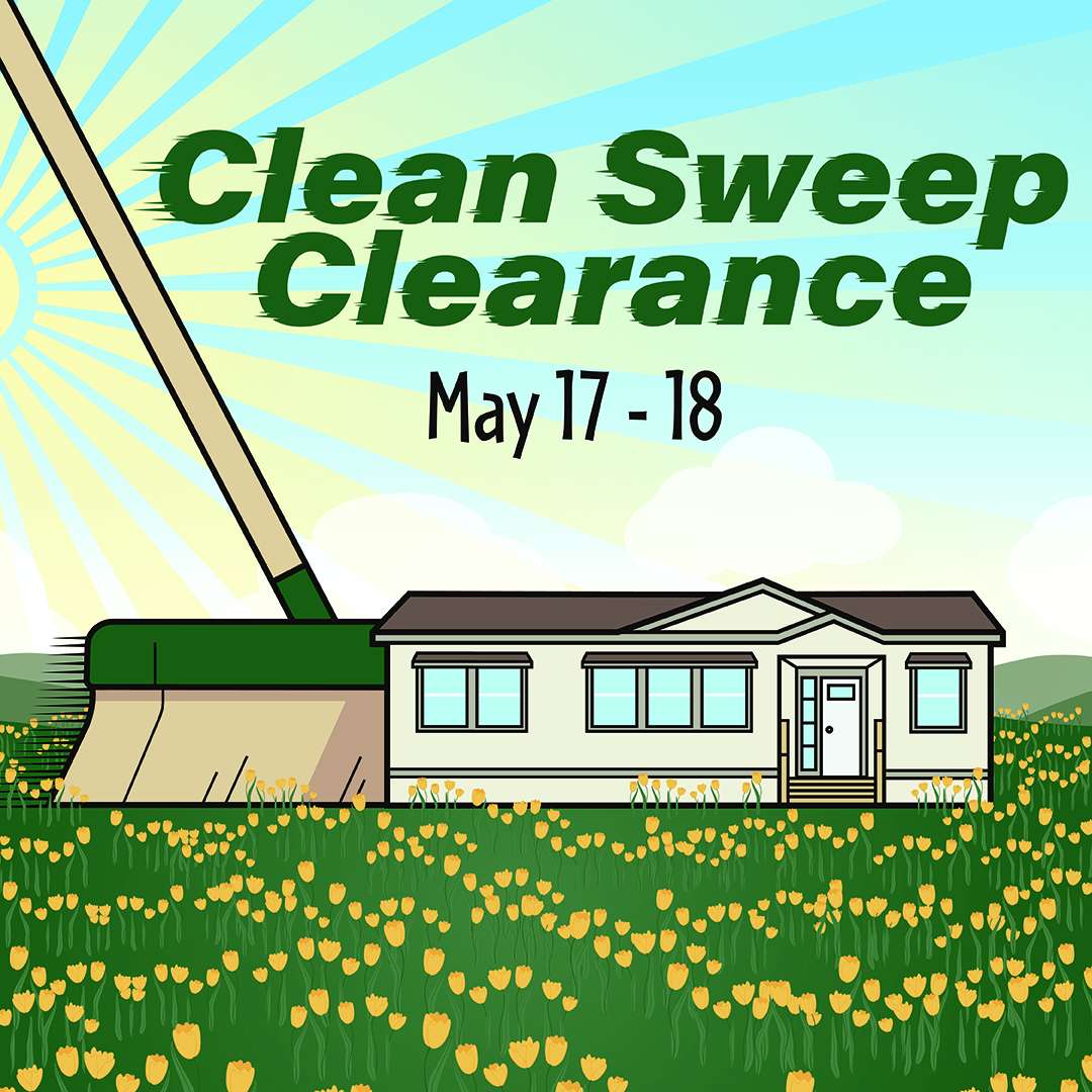 Clean Sweep Clearance Priced Stock Models - Manufactured Home Sale 1080x1080