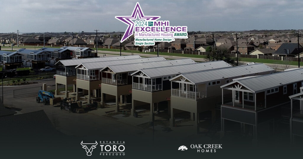 OAK CREEK HOMES CELEBRATES TRIPLE WIN AT 2024 MANUFACTURED HOUSING