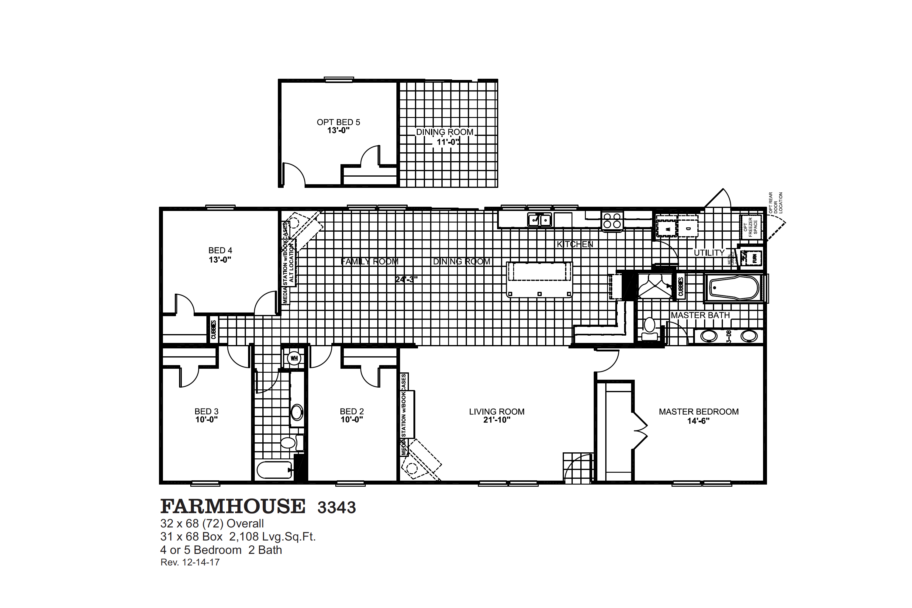 Farmhouse 3343 Floorplan