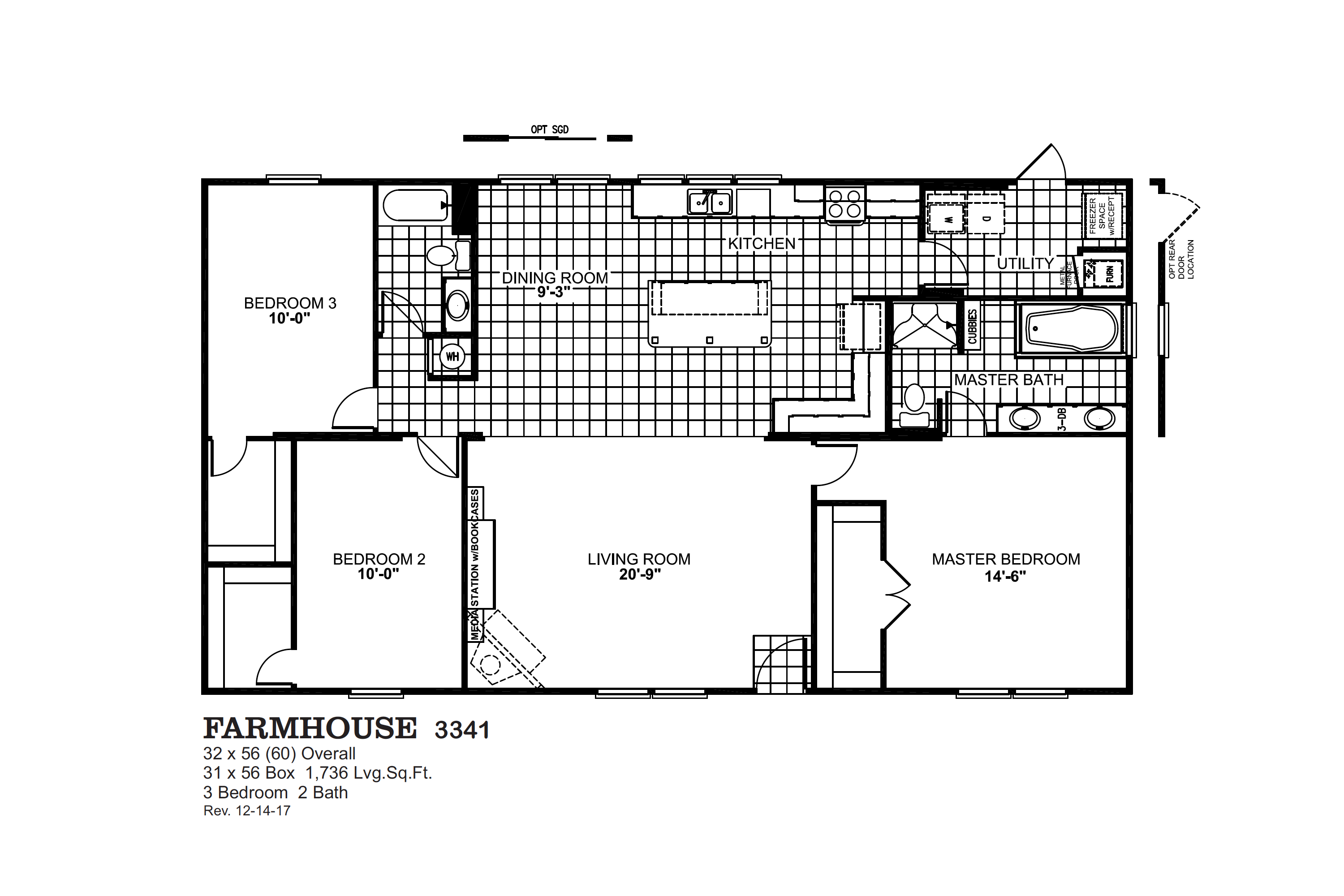 Farmhouse 3341 Floorplan