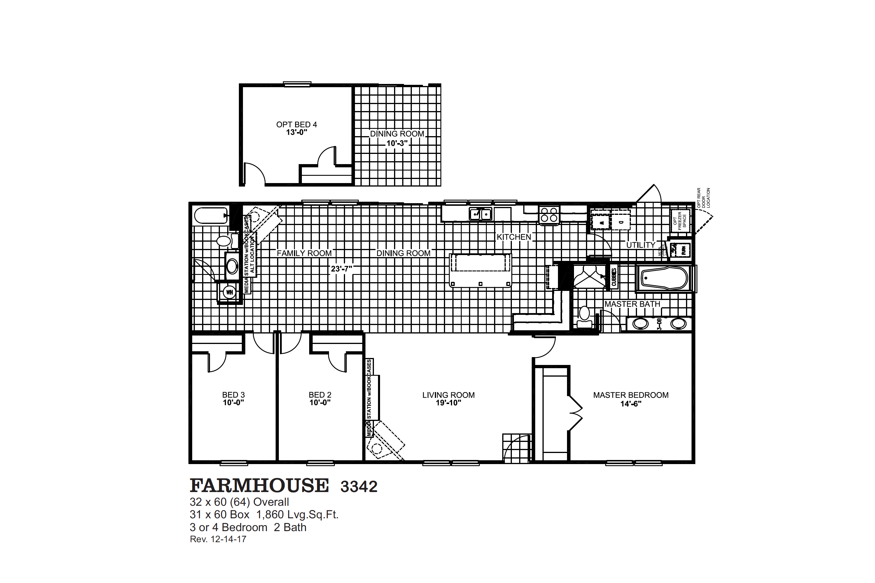 Farmhouse 3342 Floorplan
