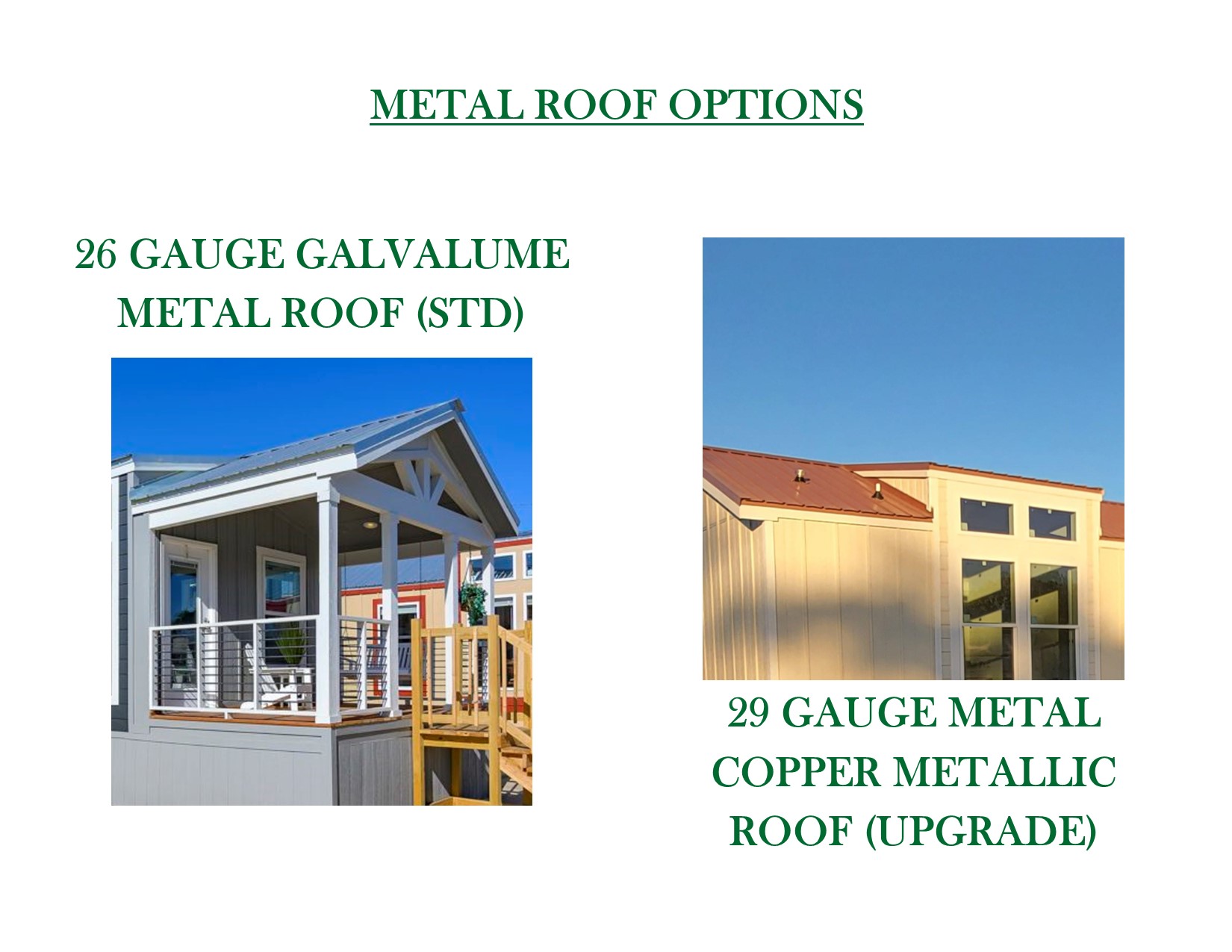 OAK CREEK FORT WORTH COLOR OPTIONS-Metal Roof