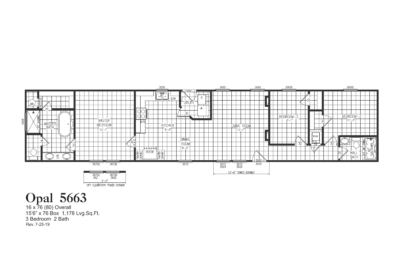 Opal 5663 Floorplan