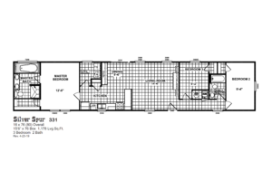 Silver Spur 331 Floorplan