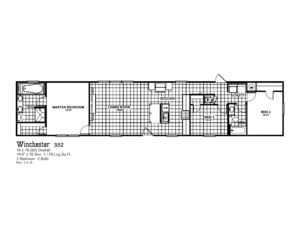 Winchester 352 Floorplan